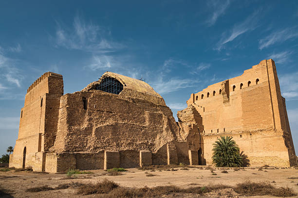 The ancient ruins of Taq Kasra near Baghdad, Iraq.