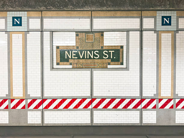 Nevins street subway station in Brooklyn, New York City