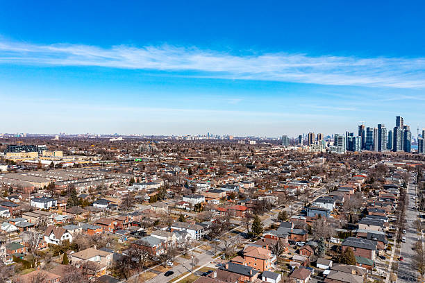 istock The view of Gardiner Expy and Islington Ave, Etobicoke, Canada 2235598157