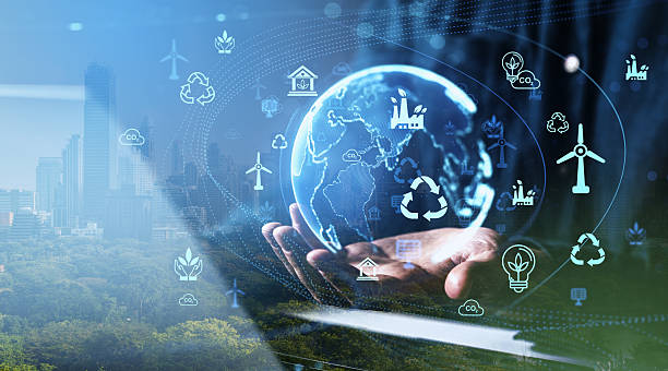istock Sustainability innovation and eco technology integration in modern smart cities. 2235614565
