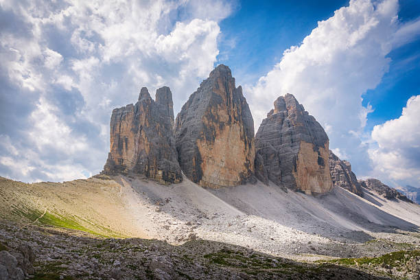 istock Tre Cime di Lavaredo peaks in Dolomites, Italy 2235619352