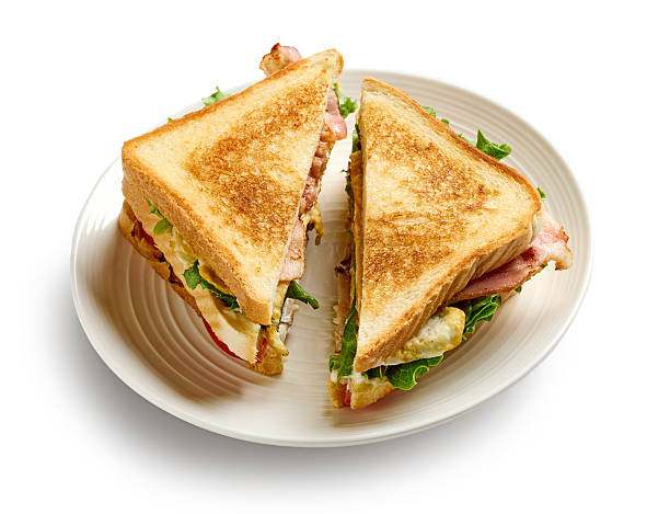 istock club sandwich on white plate 2235619434