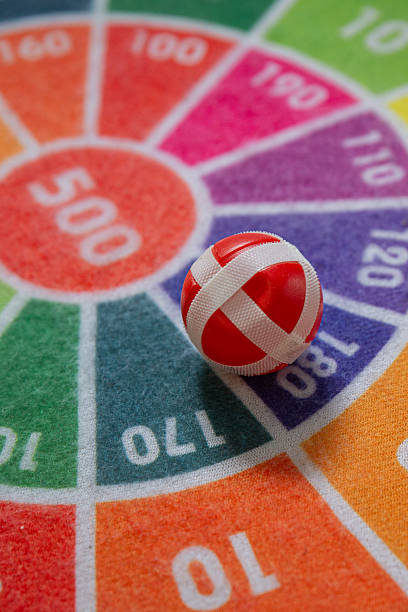 istock Velcro Ball Toss Target Game with Rainbow Scoring Zones 2235619930