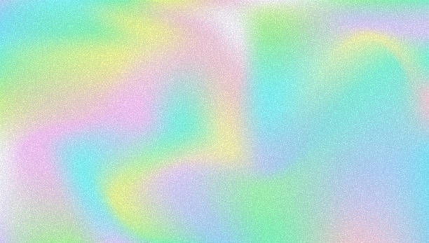 istock Noise Gradient Background. Abstract Grainy Bg In Pink, Purple And Blue Colors. Iridescent Hologram. Pearlescent Holographic Texture With Rainbow Foil. Soft Wave Filter In 3d Vector Backdrop 2235637278