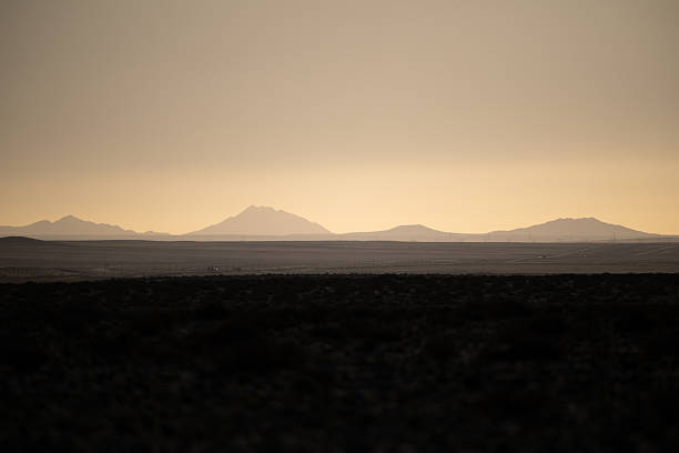 Mountain ridge at the Namib desert outskirts