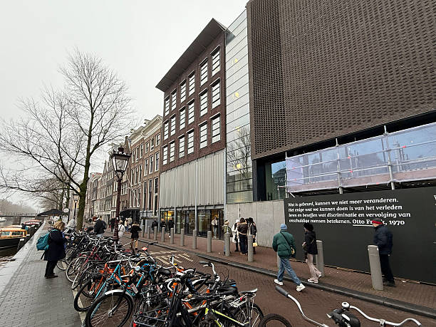 Garbage on the streets of Amsterdam