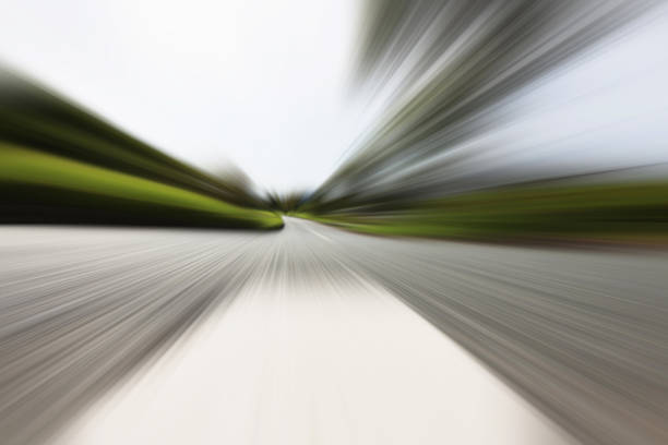 Abstract motion blur effect.