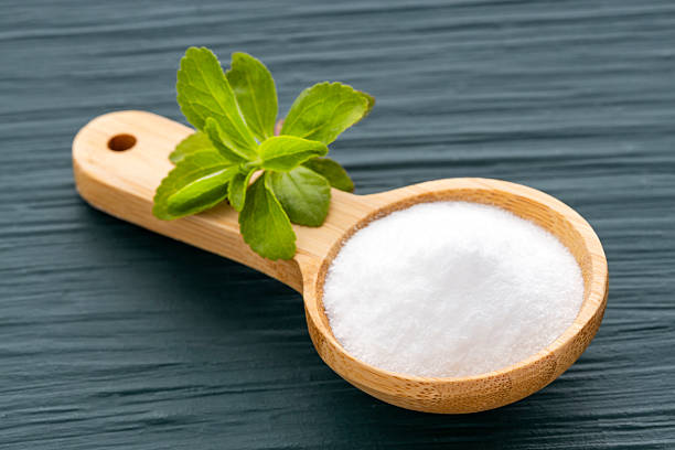 istock Natural stevia sugar substitute - Stevia rebaudiana 2235649483