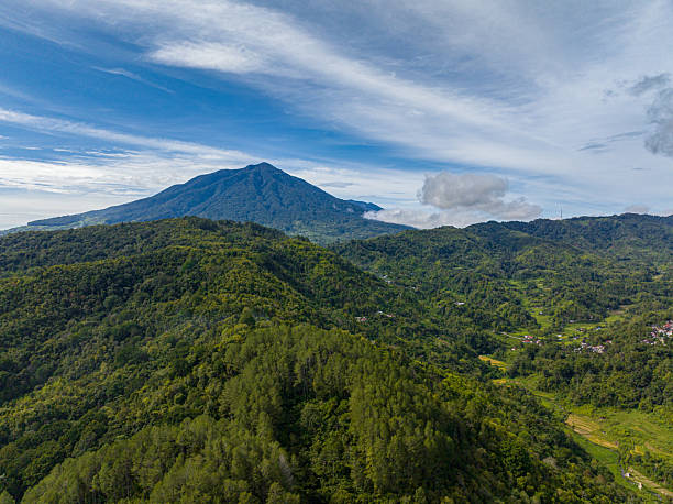 istock Tropical landscape with mountains and jungle. Sumatra, Indonesia. 2235654547