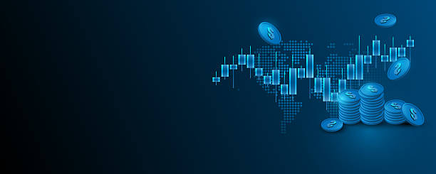 istock Graph background, financial technology, stock trading, marketing trading 2235661516