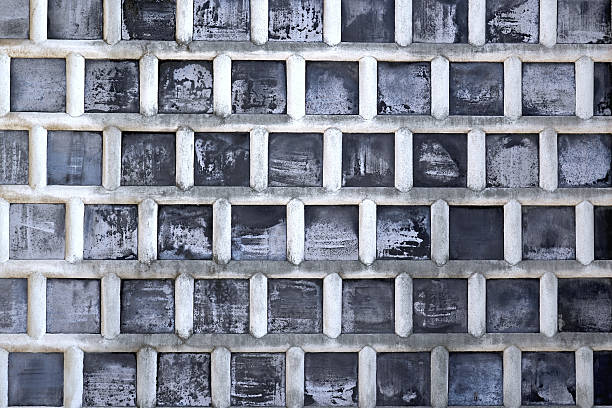 Pattern of the house wall made from cement.
