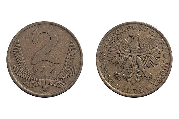 istock Poland 2 zloty coin 1976 on white background 2235676319
