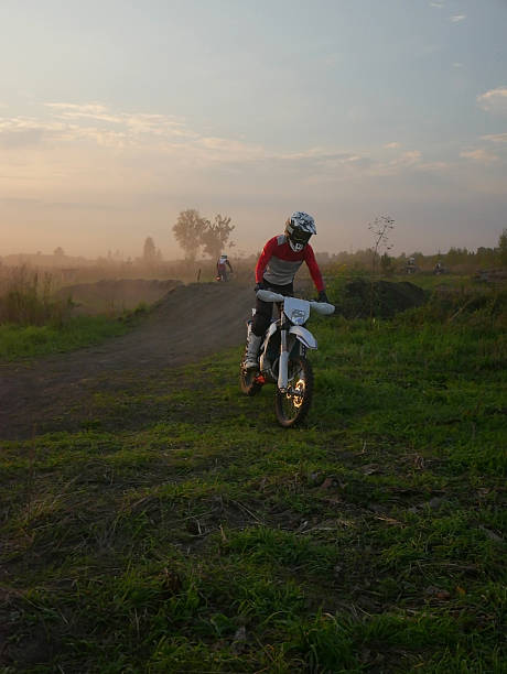 istock Enduro Jump at Sunrise 2235679390