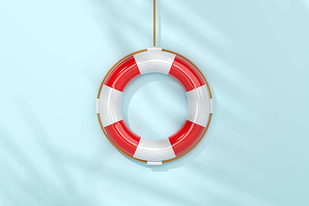 istock Life Buoy On The Wall 2235679413