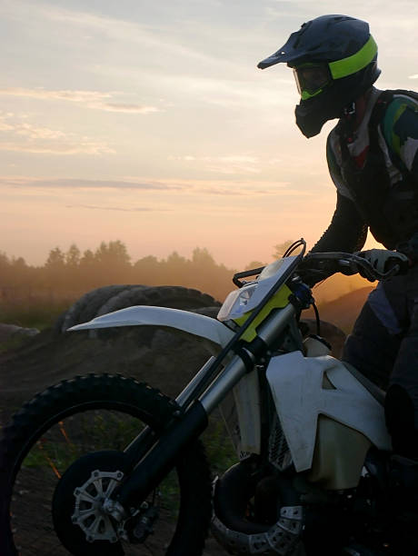 istock Motocross Rider at Sunset 2235679416