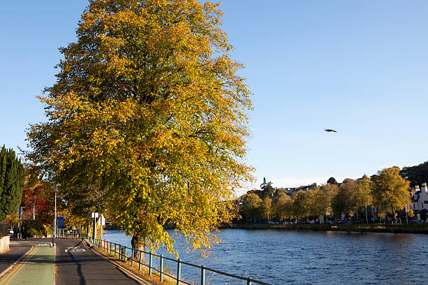 Eastern bank of the River Ness in Inverness