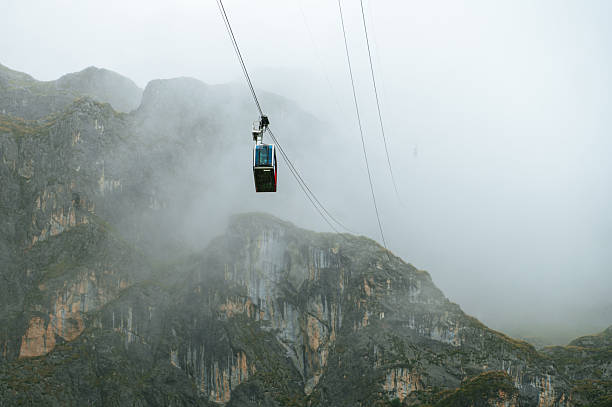istock Cable car in Picos de Europa 2235692928