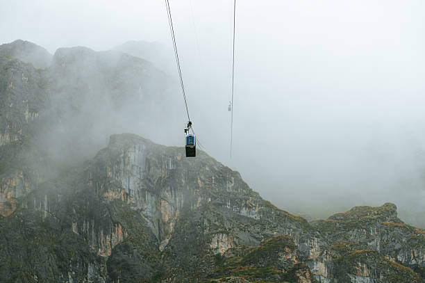 istock Cable car in Picos de Europa 2235692979