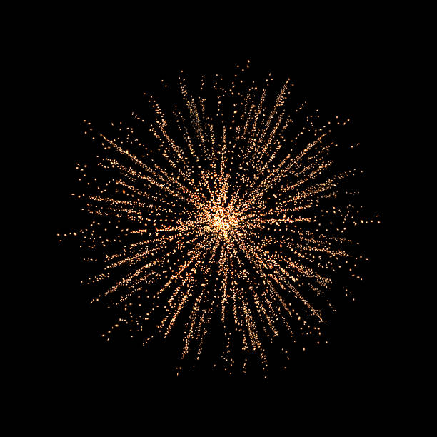 istock Festive fireworks on a transparent background. New Year's Eve, Christmas. 2235703043