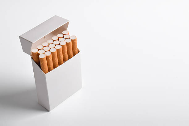 istock Box of cigarette on white background 2235706172