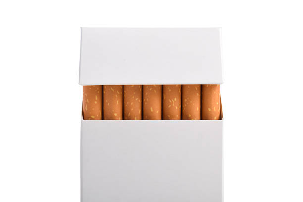 istock Box of cigarette on white background 2235706327