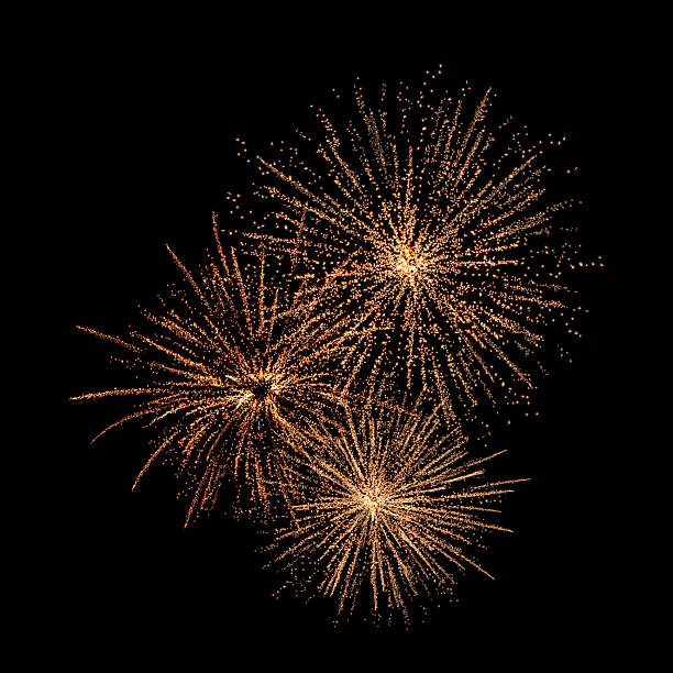 istock Festive fireworks on a transparent background. New Year's Eve, Christmas. 2235706332