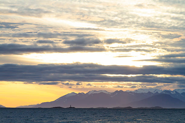 istock Sunset over the Beagle Channel in Ushuaia, Argentina 2235707324