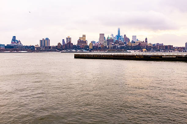 istock New York urban scene on winter sunny day. 2235710253