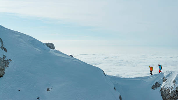 istock Mountaineers Traversing Icy Terrain on High Altitude Path 2235714224