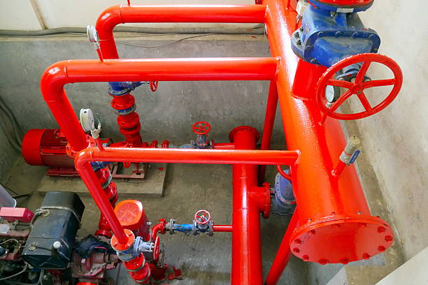 istock Fire fighting equipment details close-up 2235717709