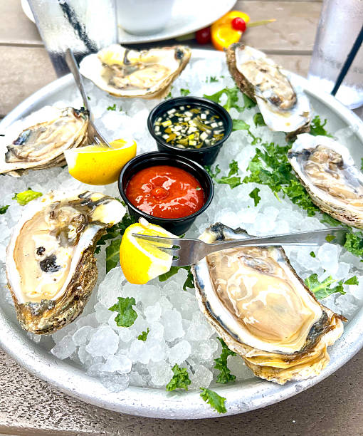istock Oysters at Folly Beach South Carolina 2235718940