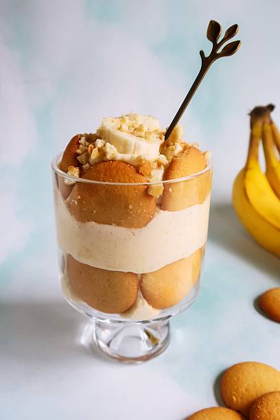 istock Homemade Vanilla banana cream pudding 2235725545