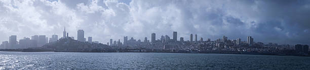 istock City Skyline Under Dramatic Cloudy Sky by the Water 2235729256
