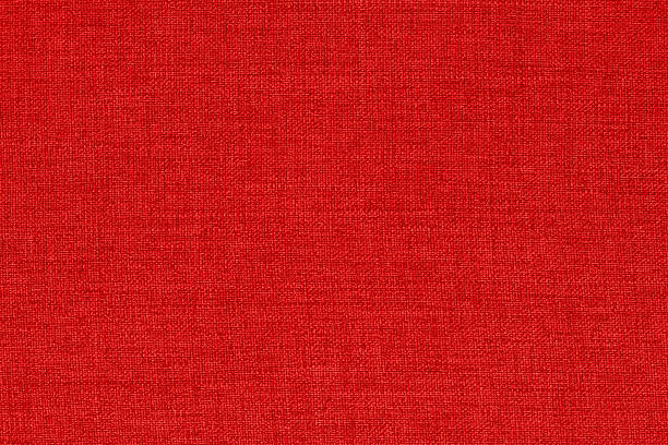 istock Dark red linen fabric cloth texture background, seamless pattern of natural textile. 2235738707