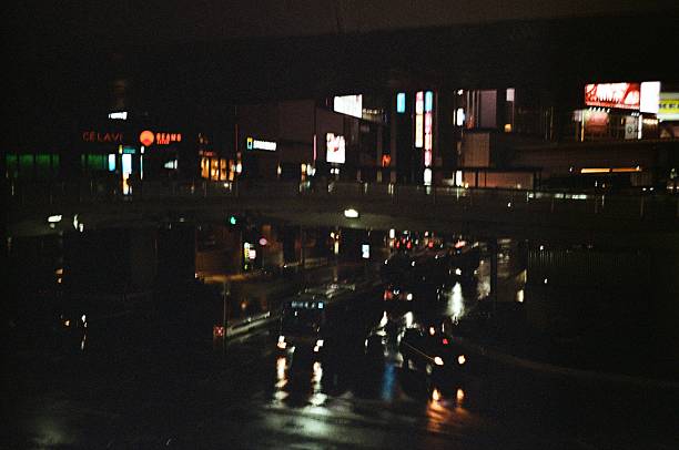 istock Night Reflections in Shibuya, Tokyo After Rain 2235739859