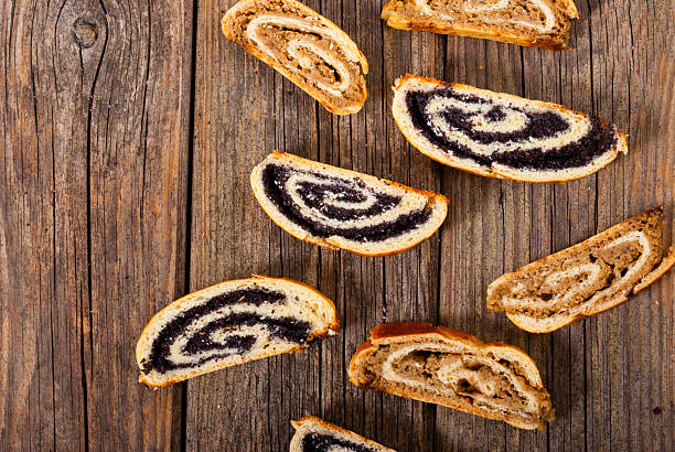 istock Christmas Desserts on Old Wooden 2235741585