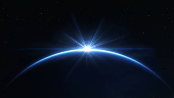 istock Sunrise Over Planet Earth Horizon From Space 2235748227