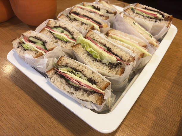 istock Mini Ham and Cheese Sandwiches for Party 2235749181