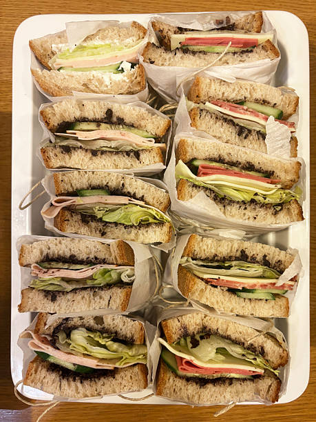 istock Mini Ham and Cheese Sandwiches for Party 2235750540