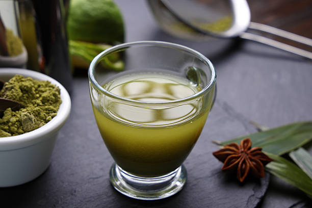 Matcha Tea a traditional Japanese Tea made from shaded tea leaves