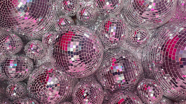 istock Pink Disco Balls Close-Up 2235755045