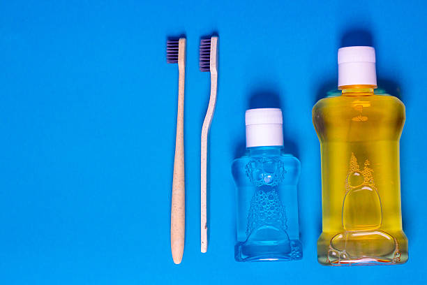 istock Oral care products set for healthy teeth. 2235756601