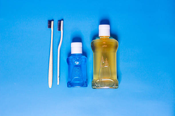 istock Oral care products set for healthy teeth. 2235756738