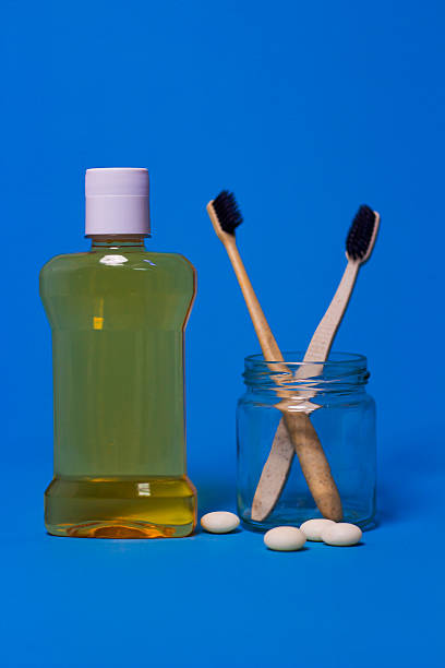 istock Oral care products set for healthy teeth 2235760620