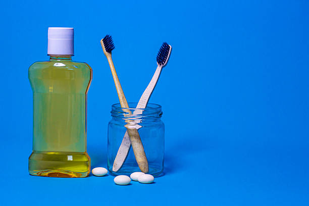 istock Oral care products set for healthy teeth 2235760621