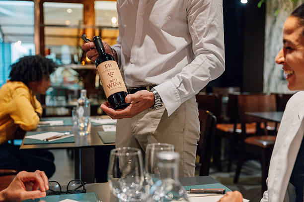istock Wine tasting with a professional Sommelier in a fine dining restaurant 2235766640