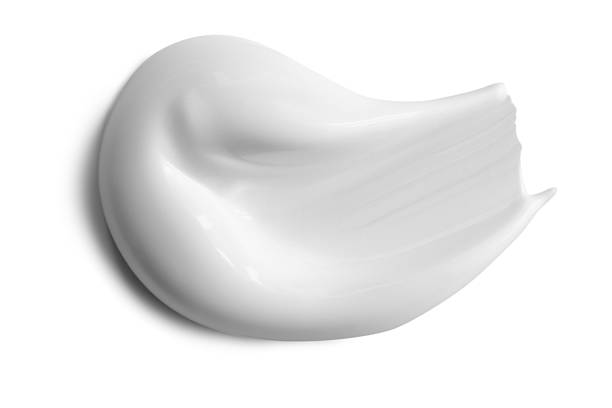 istock Smooth cosmetic cream stroke isolated on background 2235791471