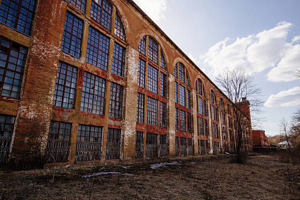 istock Old red brick industrial building 2235807681