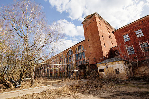 istock Old red brick industrial building 2235807709
