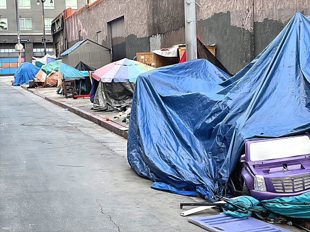 istock Homeless Encampment in Alley 2235811624